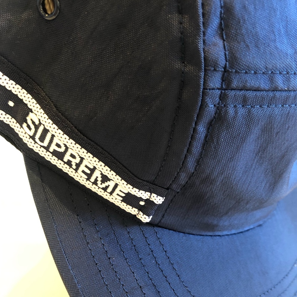 SUPREME TONAL TAPE CAMP CAP NAVY